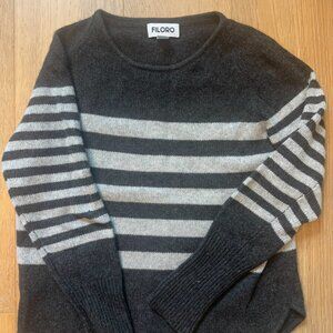 Filoro Cashmere Striped Sweater